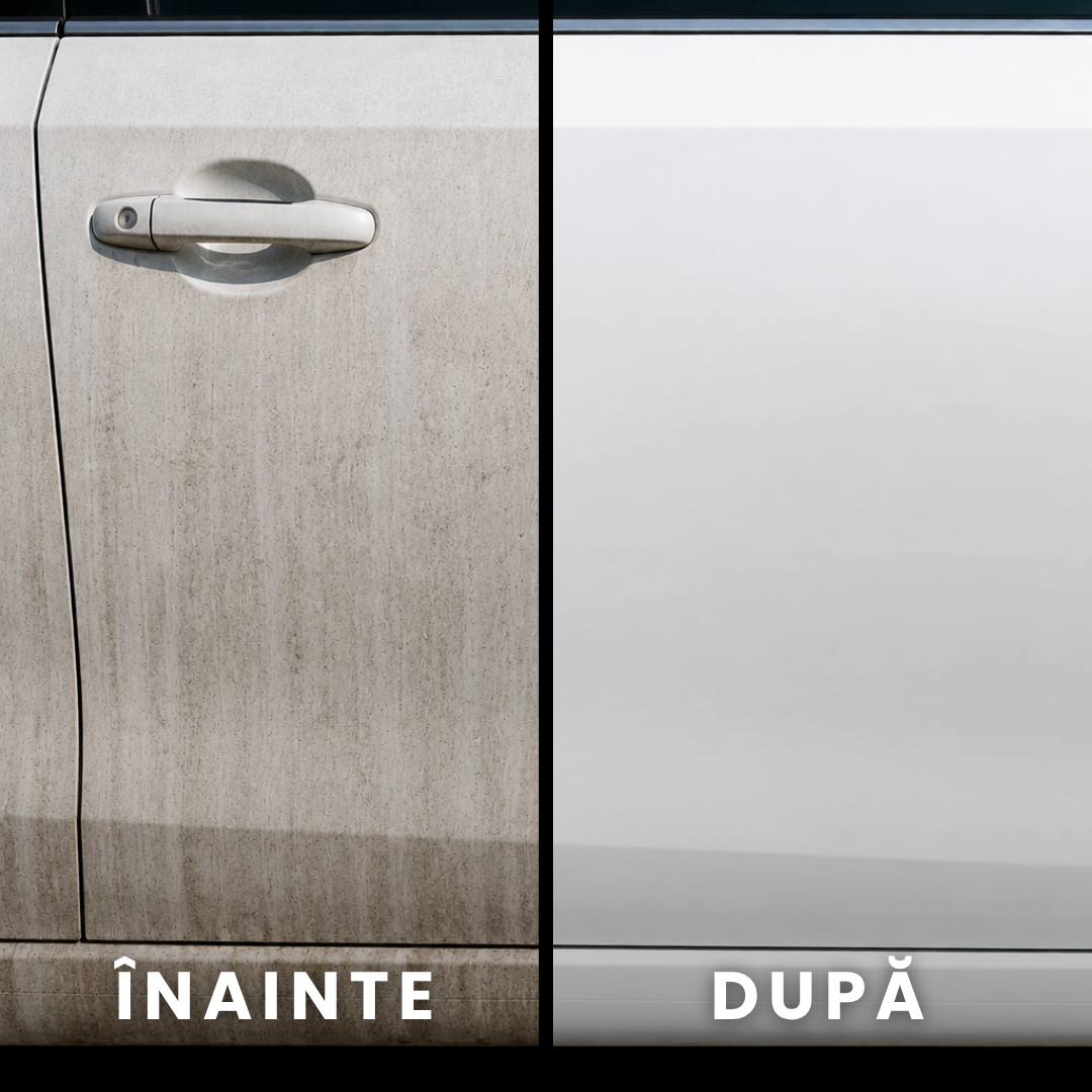 Manusa Spalat Auto 2-în-1 din Microfibră Premium 600 GSM | CleanPro™ Karshine