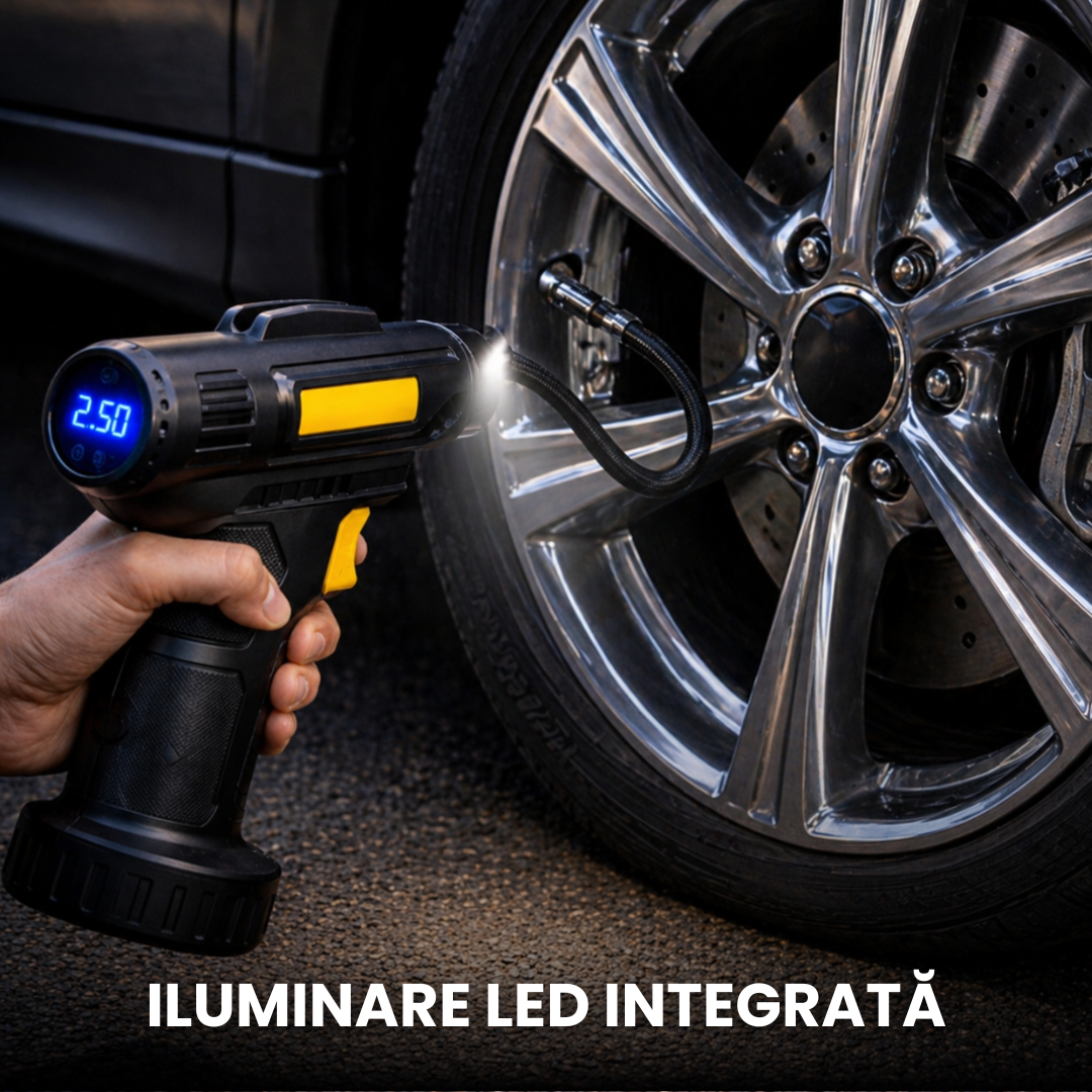 InflateGo™ – Compresor Auto Portabil 150 PSI