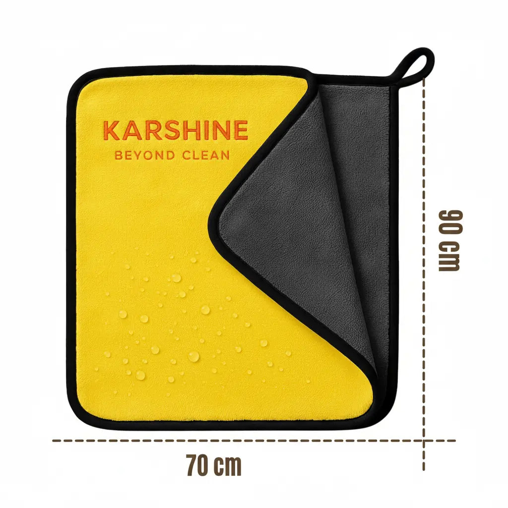 Karshine Towel White Background