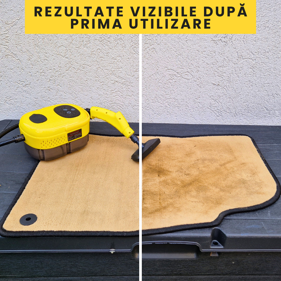 Steam Cleaner Auto 2500W | Aparat de Curățat cu Aburi pentru Auto și Casă | SteamPro™